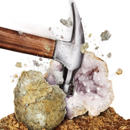 NATIONAL GEOGRAPHIC rinkinys Break Your Own Geode, RTNGGEO5 