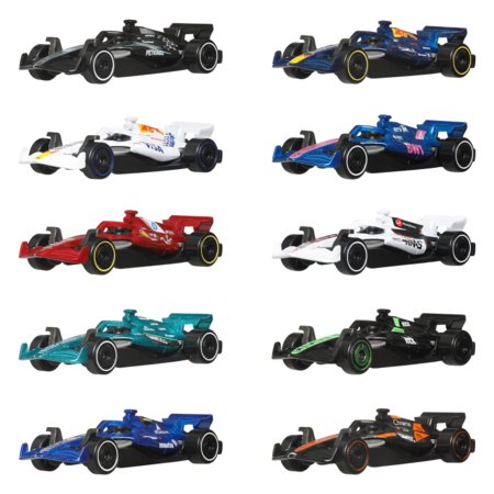 HOT WHEELS F1 bolidų rinkinys (10 vnt.), JMM24 