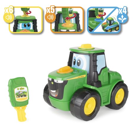 JOHN DEERE traktorius Key N Go Johnny, 47500 