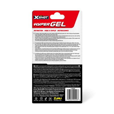 X-SHOT šoviniai Hyper Gel, 20000 želinių rutuliukų, asort., 36625 36625