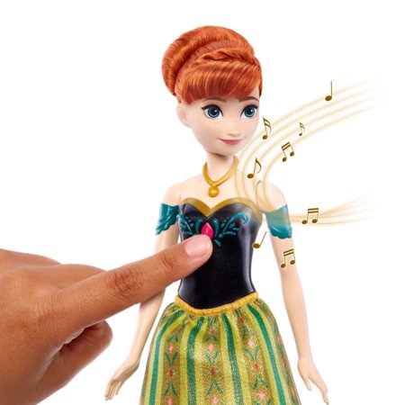 DISNEY FROZEN dainuojanti lėlė Ana (anglų kalba), JDX53 