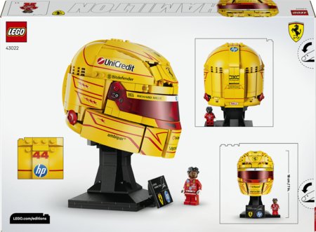 43022 LEGO® Editions Scuderia Ferrari HP Lewis Hamilton šalmas 