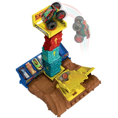 HOT WHEELS rinkinys Džipų monstrų pusfinalių kovų arena asort, HNB92 HNB92