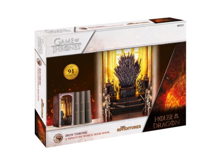 REVELL modelis Iron Throne - House of the Dragon: Tiny Adventures Handmade miniature worlds to assemble, 00531 