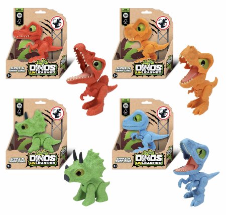 DINOS UNLEASHED dinozauras Shake'N Snap, asort., 31149 31149