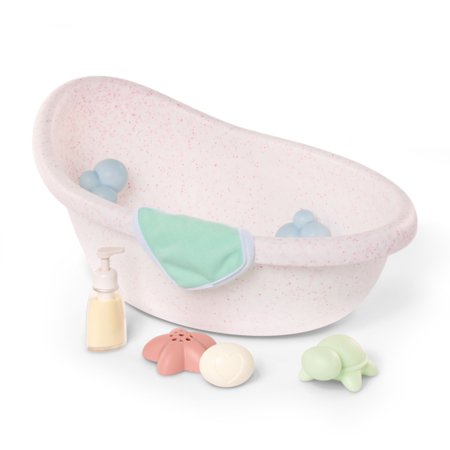 LULLABABY lėlių vonios ir aksesuarų rinkinys, LBY7649Z 