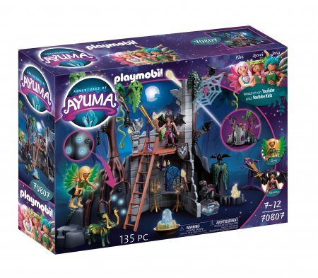 PLAYMOBIL Adventures of Ayuma Šikšnosparnių ir fėjos griuvėsiai, 70807 70807