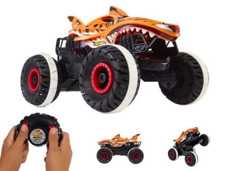 HOT WHEELS RC automodelis tigrinis ryklys, HGV87 HGV87