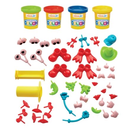 NICK JR. Ready Steady Dough pašėlusių personažų plastelino rinkinys, 318-13177 
