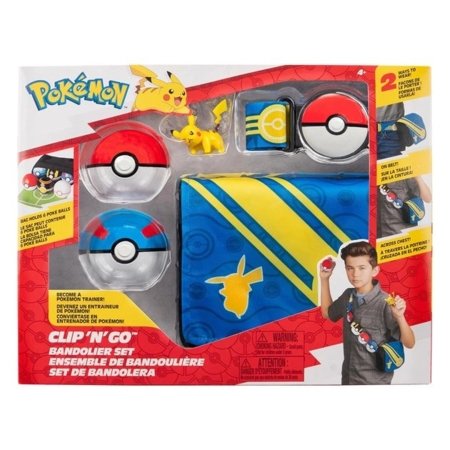 POKEMON žaidimo rinkinys Pikachu trenerio įranga, PKW3649 
