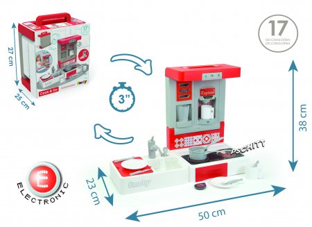 SMOBY virtuvė Cook&Go su garsu, 7600312401 7600312401