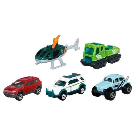 MATCHBOX automodelių rinkinys 5 vnt., asst., C1817 
