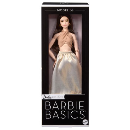 BARBIE Basics No06 lėlė rudais plaukais, JJX25 