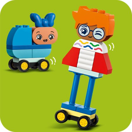10423 LEGO® DUPLO Town Konstruojami Emocijų Žmogeliukai 