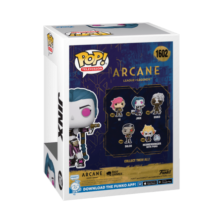 FUNKO POP! vinilinė figūrėlė: Arcane: League of Legends - Jinx, 75649 