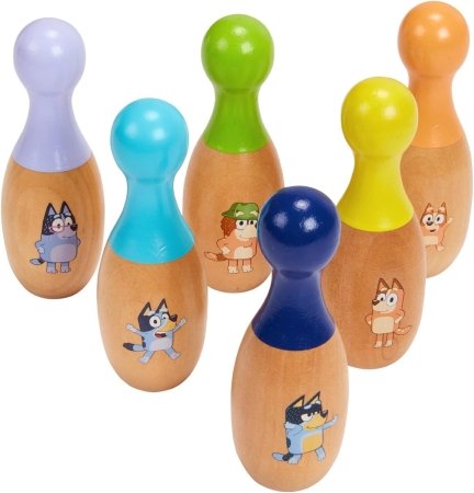 BLUEY Medinis boulingo kėglių rinkinys, 265C 