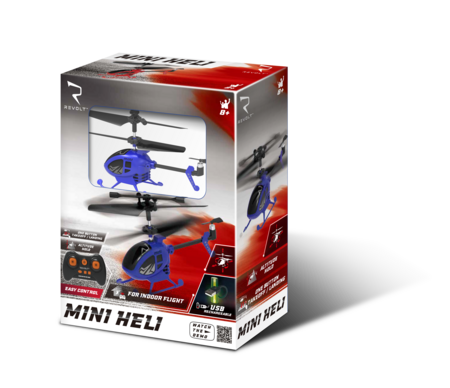REVOLT R/C valdomas helikopteris Mini Heli, asort., S100 