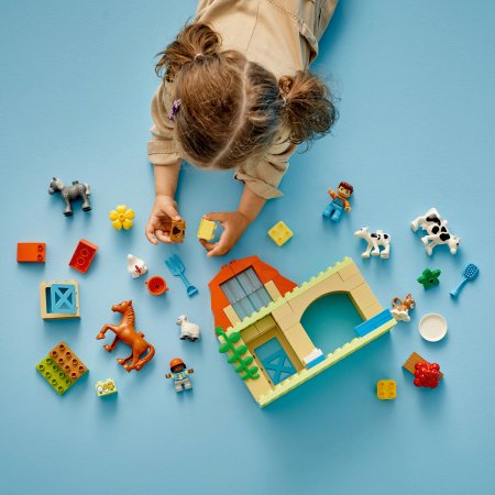 10416 LEGO® DUPLO Town Gyvūnų Priežiūra Ūkyje 