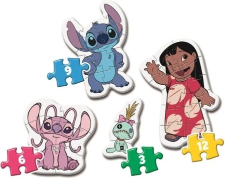 CLEMENTONI STITCH dėlionė My First Puzzles 20595 