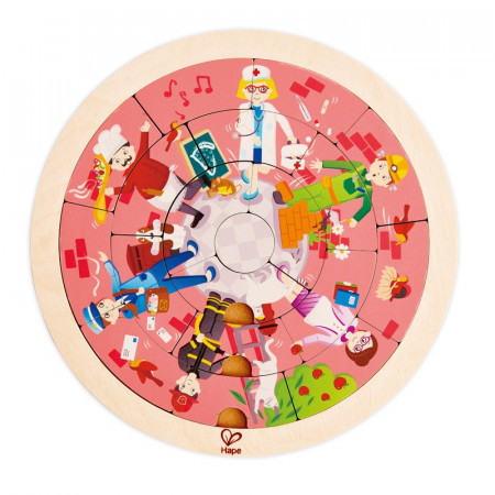 HAPE Dėlionė Priskirk darbą, E1624 E1624