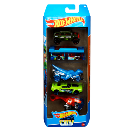 HOT WHEELS automodelių 5vnt. rinkinys, 1806 