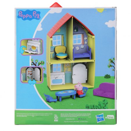 PEPPA PIG žaidimų rinkinys Pepa šeimos namas, F21675L0 F21675L0