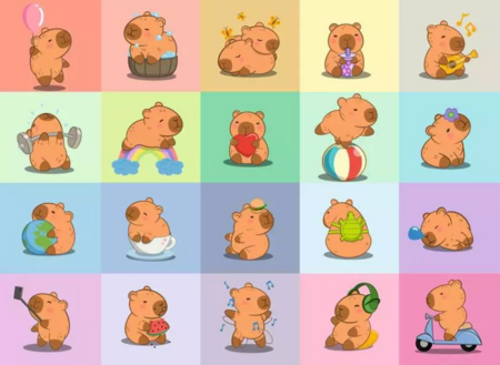 RAVENSBURGER PUZZLE dėlionė Capybara, 100 det., 12004386 7 