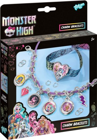 TOTUM MONSTER HIGH kūrybinis rinkinys Charm Bracelets, 560093 