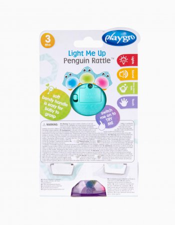 PLAYGRO barškutis Penguin, 187711 187711