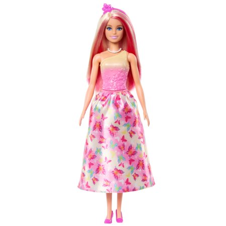 BARBIE Dreamtopia princesė rausva suknele, HRR08 