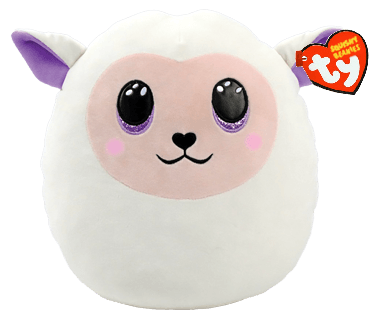 TY Squishy Beanies avis FLUFFY balta 25cm, TY39234 TY39234