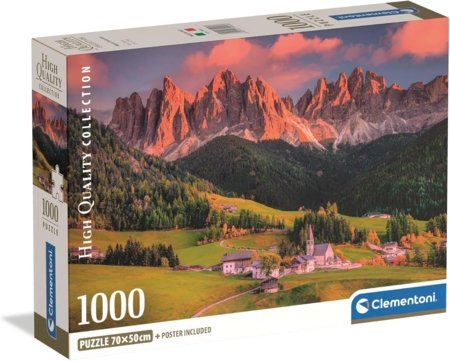 CLEMENTONI dėlionė Magical Dolomites, 1000 det., 39953 