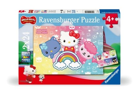 RAVENSBURGER PUZZLE dėlionė Hello Kitty, 2x24 det., 12001034 0 