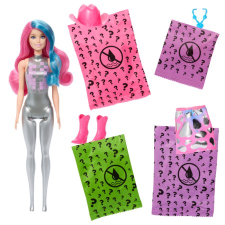 BARBIE Color Reveal siurprizų rinkinys Disco Star serija, JCP01 