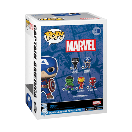 FUNKO POP! vinilinė figūrėlė: Marvel: Captain America, 82497 