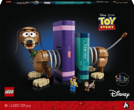 43301 LEGO® ǀ Disney ir Pixar „Žaislų istorijos“ šuniuko Slinkio knygų atramos 