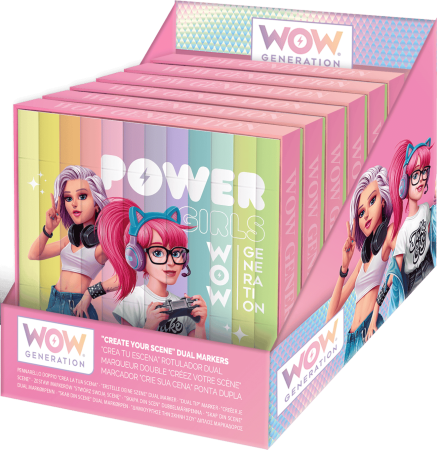 WOW GENERATION žymekliai Dual Touchup Create Your Scene, WOW00060 