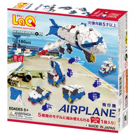 LAQ japoniškas konstruktorius Hamacron Constructor  Airplane, 4952907007230 4952907007230