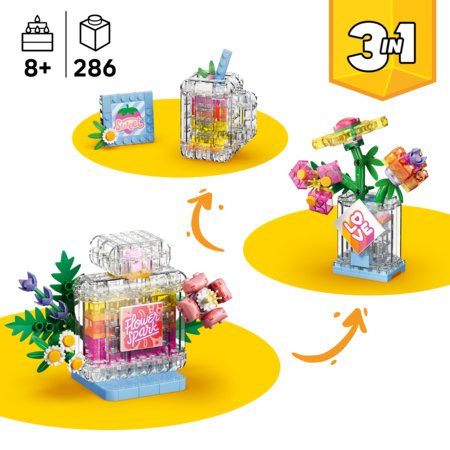 31383 LEGO® Creator Dekoratyvus kvepalų buteliukas su gėlėmis 