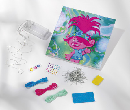 TOTUM kūrybinis rinkinys Stringart Ligth Up Trolls 2, 770171 770171