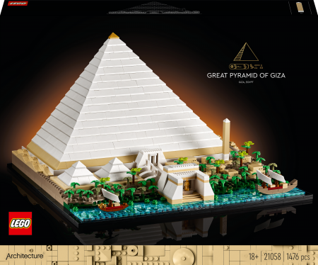 21058 LEGO® Architecture Didžioji Gizos piramidė 21058