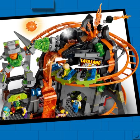 60501 LEGO® City „Lava Land“ atrakcionų parkas 
