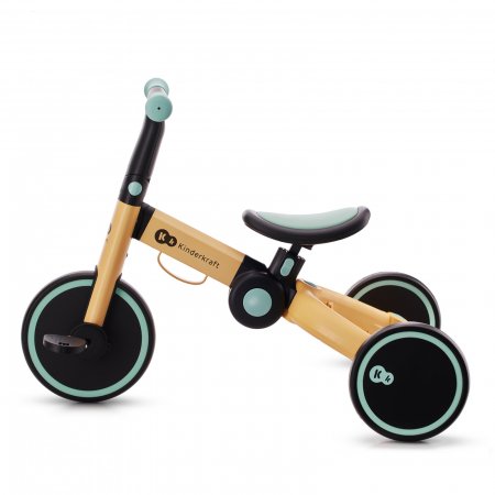 KINDERKRAFT triratukas 3in1 4Trike geltonas, KR4TRI22BLU0000 KR4TRI22BLU0000