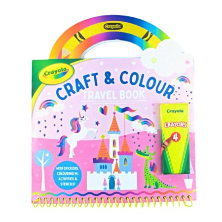 CRAYOLA kūrybinė užduočių knyga, asort, 22933 