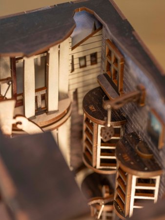 REVELL modelis Diagon Alley - Harry Potter: Tiny Adventures Handmade miniature worlds to assemble, 00530 