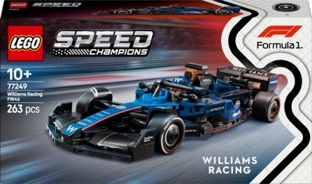 77249 LEGO® Speed Champions F1® lenktyninis automobilis Williams Racing FW46 
