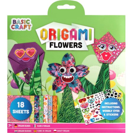 MOXY kūrybinis rinkinys Origami Gėlės/Gyvūnai, asort.,  100096 