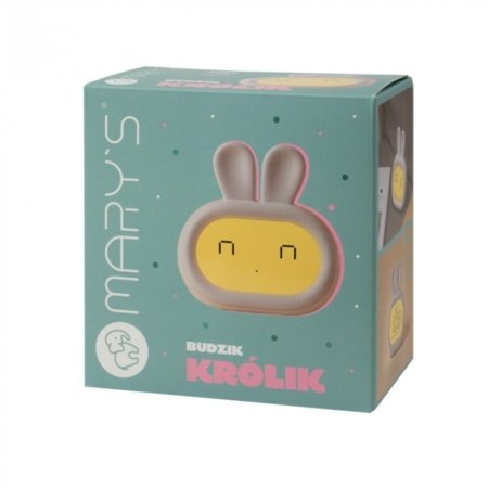 MARY'S laikrodis-žadintuvas RABBIT, Grey, MW20730 