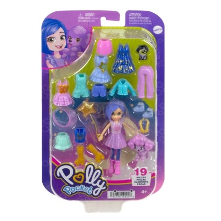 POLLY POCKET vidutinio dydžio mados rinkinys asort, HKV88 HKV88