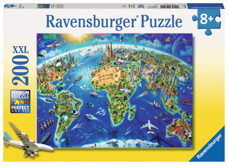 RAVENSBURGER dėlionė Big Wide World 200vnt, 12722 12722